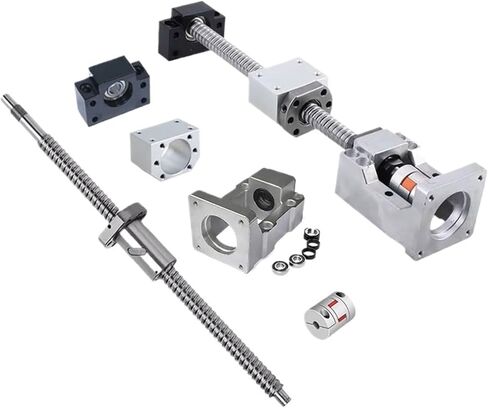 الدقة الكرة الخطية الدقة جزء SBR16 100-1000mm دليل خطي SFU1605 Ball Screw BF12+HM12-57 الدعم الخطي (300 ملم) in Kuwait