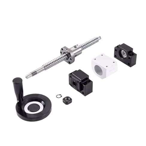 Linear Motion Ball Screw Precision Part Linear Rails 2pcs HGR20 Square Linear Guide +4pcs HGH20CA Carriages Blocks +SFU1610 Ball Screw Set(200mm) in Kuwait