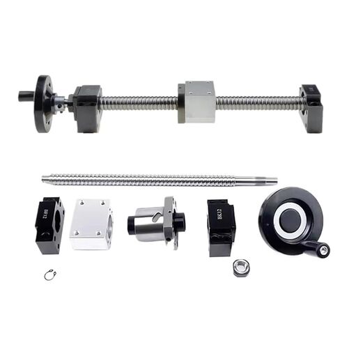 Linear Motion Ball Screw Precision Part Linear Rails 2pcs HGR20 Square Linear Guide +4pcs HGH20CA Carriages Blocks +SFU1610 Ball Screw Set(200mm) in Kuwait