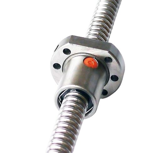 Linear Motion Ball Screw Precision Part Ball Screw End Machining SFU2010 Nut Housing+ BK15 BF15 Fixed Support Block Jaw Coupling(595mm) in Kuwait