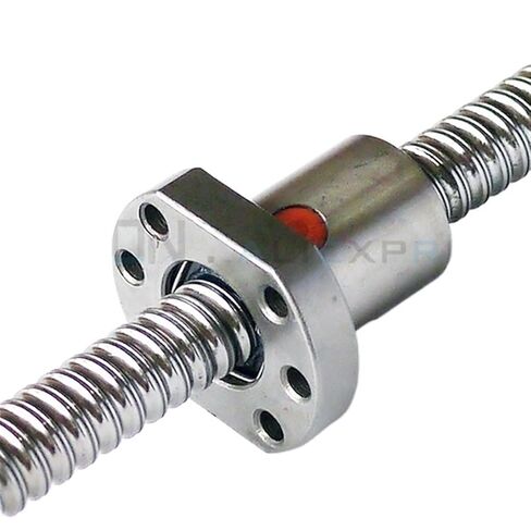 Linear Motion Ball Screw Precision Part Ball Screw End Machining SFU2010 Nut Housing+ BK15 BF15 Fixed Support Block Jaw Coupling(595mm) in Kuwait