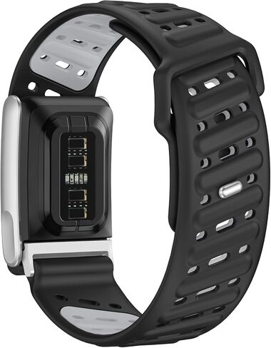 تعديل فرقة استبدال Silicone Sport المتوافقة مع Whoop 5.0 ، واحد ، الذروة ، و Life Fitness Tracker - التنفس ، متينة ومريحة | ليس لصالح الجيل 4 in Kuwait
