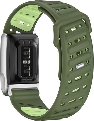 تعديل فرقة استبدال Silicone Sport المتوافقة مع Whoop 5.0 ، واحد ، الذروة ، و Life Fitness Tracker - التنفس ، متينة ومريحة | ليس لصالح الجيل 4 in Kuwait