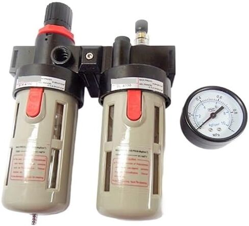 BFC2000 BFC3000 BFC4000 G1/4 G3/8 G1/2 Air Filter Pressure Regulator Valve Lubricator Pneumatic Compressor Oil Separator(Psi and kgf cm2,BFC4000) in Saudi Arabia