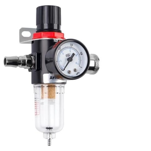 AFR-2000 Pneumatic Regulator Kit, Oil-Separator with Pressure Gauge, Includes Quick Connectors PM20+SM20, Complete in Saudi Arabia