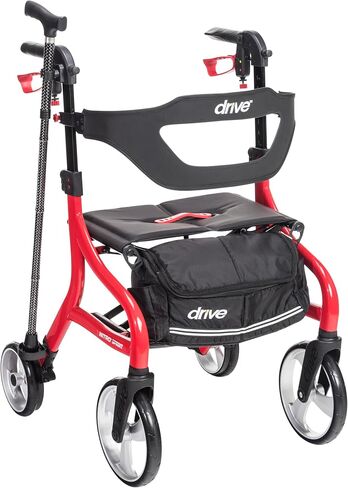 Drive Medical 892 Nitro Cane Holder for Nitro Rollators, Black in Saudi Arabia
