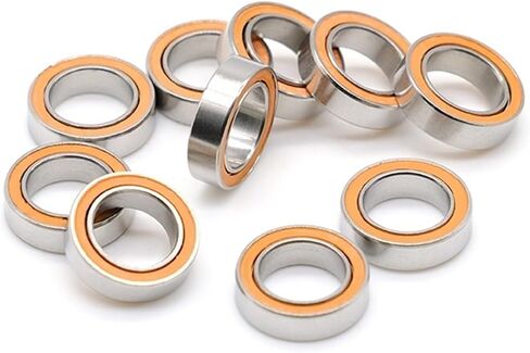 2PCS ABEC-7 SMR117 2RS 7X11X3MM محامل هجينة الفولاذ المقاوم للصدأ SMR117 RS CB بكرة الصيد و RC محمل سيراميك صغير in Saudi Arabia