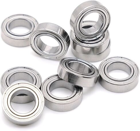 10pcs MR125ZZ MR125 L-1250ZZ Deep Groove Ball Bearing 5x12x4 mm Miniature Bearing Motor Bearing in Saudi Arabia