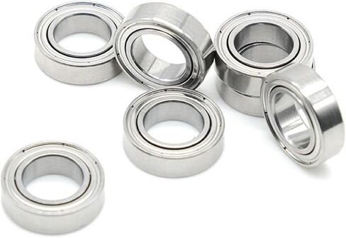 10pcs MR125ZZ MR125 L-1250ZZ Deep Groove Ball Bearing 5x12x4 mm Miniature Bearing Motor Bearing in Saudi Arabia