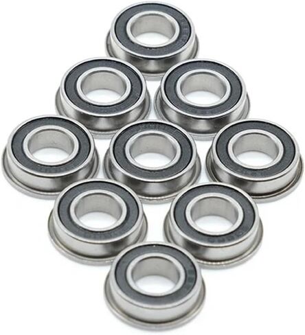 4pcs F6003 F6003RS Bearing F6003-2RS 20x35x11 mm ABC-7 Flange Ball Bearings F6003-RS Garden Cart Wheel Bearing in Saudi Arabia