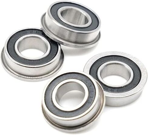 4pcs F6003 F6003RS Bearing F6003-2RS 20x35x11 mm ABC-7 Flange Ball Bearings F6003-RS Garden Cart Wheel Bearing in Saudi Arabia