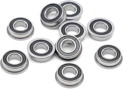 4pcs F6003 F6003RS Bearing F6003-2RS 20x35x11 mm ABC-7 Flange Ball Bearings F6003-RS Garden Cart Wheel Bearing in Saudi Arabia