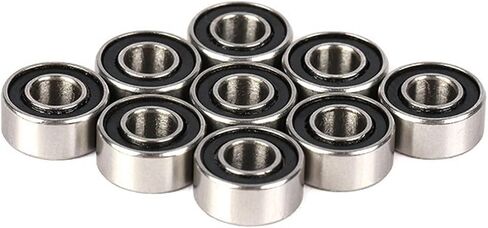 683RS تحمل 10pcs 3x7x3 مم ABEC-7 Hobby Electric RC Car Truck 683 RS 2RS Ball Bearings 683-2rs Black Sealed in Saudi Arabia