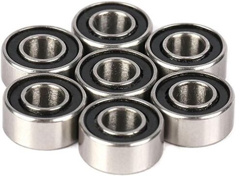 683RS تحمل 10pcs 3x7x3 مم ABEC-7 Hobby Electric RC Car Truck 683 RS 2RS Ball Bearings 683-2rs Black Sealed in Saudi Arabia