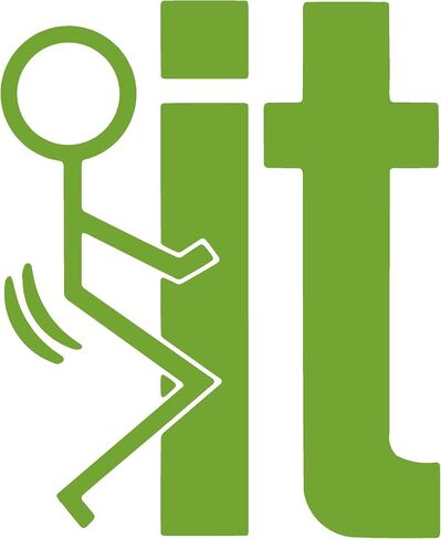 FK IT FUNNY JDM 5.5" LIME GREEN Vinyl Decal Window Sticker for Laptop, Ipad, Window, Wall, Car, Truck, Motorcycle in Saudi Arabia