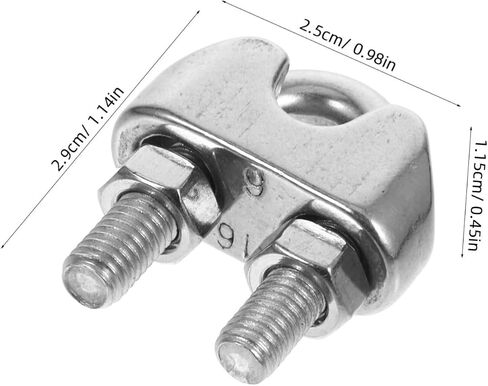 ABOOFAN Versatile Wire Rope Clamp Reliable Steel Cable Clamps for Cables Rope Clips Installation in Saudi Arabia
