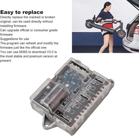 Zunate Electric Scooter Controller Motherboard ، M365 لتنزيل لوحة التحكم الأصلية V3.0 ، لوحة تحكم M365 لـ MI M365 1S Essential Electric Scooter in Kuwait