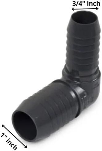 كوع PVC ، 90 درجة ، إدراج ، 1 "хє 3/4" حجم الأنابيب in Kuwait