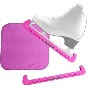 Ice Skate Guards for Figure Skating and Towel Gift Set – Skate Blade Guards and Towel - Fits Kids' and Adults' Skates in Saudi Arabia