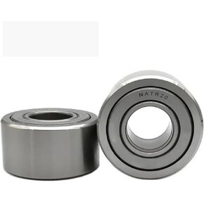 5 6 8 10 12 15 17 20 25 30 35 40 45 50 PP Yoke Type Cam Follower Support Track Roller Needle Bearings(NATR5PP (10pcs)) in Saudi Arabia