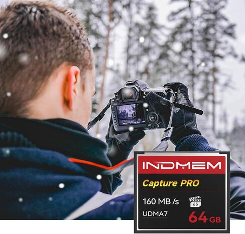 CF Card 128GB Memory Card High Speed UDMA Up to 160MB/s Camera Cards Designed for Photographers & Videographers,Support High-Speed Continuous Shooting or 4K Video Recording in Saudi Arabia