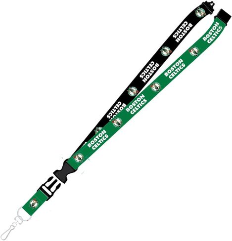 NBA Two-Tone Lanyard with Detachable Key Ring and breakaway safety closure in Saudi Arabia