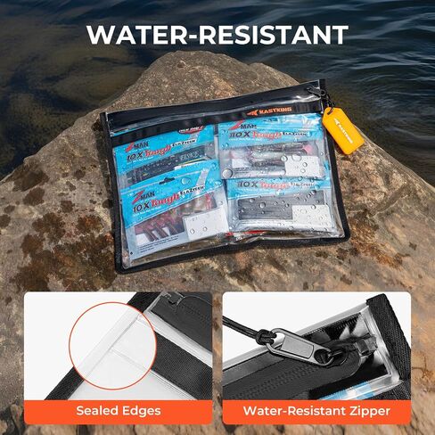 Kastking Baitshield حقيبة تخزين معالجة ، حقيبة معالجة الصيد ، الحواف المختومة ، حماية مقاومة للماء ، بنية متينة وصعبة ، سعة كبيرة in Saudi Arabia