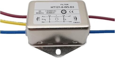 تصفية HT121-6-W5-D3 3A6A مرشح خط الطاقة المضاد للمؤتمرات (HT121-6-W5-D3) in Saudi Arabia