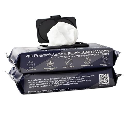 Gravitas G-Wipes: مناديل قابلة للتطهير للرجال-48 تمحوًا غير معقود للغاية ، ومرهقة مسبقة ، فيتامين E & Aloe Vera ، قابلة للتحلل ، نظافة الجسم ، للاستخدام اليومي ، أعلى قابلة للاستمتاع. in Saudi Arabia