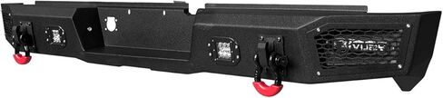 VIJAY Front and Rear Bumper Fits 1994-2002 RAM 2500丨3500 and 1994-2001 Ram 1500 with Winch Plate and Lights in Kuwait