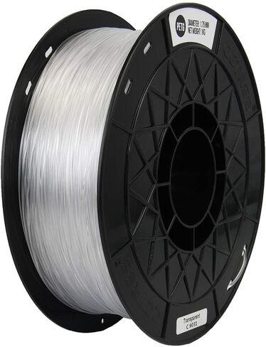 CCTREE PETG Filament 1.75mm, Dimensional Accuracy +/- 0.03mm, 1kg Spool(2.2lbs), Less Stringing Good Layer Adhesion High Toughness 3D Printing Filament, Fit Most 3D Printers, Galaxy Black in Kuwait