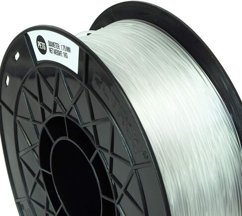 CCTREE PETG Filament 1.75mm, Dimensional Accuracy +/- 0.03mm, 1kg Spool(2.2lbs), Less Stringing Good Layer Adhesion High Toughness 3D Printing Filament, Fit Most 3D Printers, Galaxy Black in Kuwait