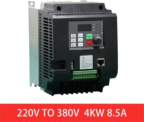 محول التردد لـ 380v 5.5kw/7.5kw 1 المرحلة 220V إدخال إلى ثلاثة إخراج 380V 50Hz/60Hz محرك AC العاكس (1.5kw) in Kuwait