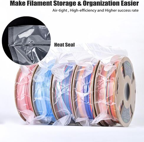 أكياس تخزين خيوط 34 × 32 سم ، وحجم مؤيد 30 أكياس ثلاثية الأبعاد ، أكياس تخزين خيوط الطابعة مع مضخة تلقائية 60 واط و 30 مجففة ، لطيفة لاستخدام بعد مجفف الشعيرة in Kuwait