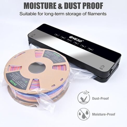 أكياس تخزين خيوط 34 × 32 سم ، وحجم مؤيد 30 أكياس ثلاثية الأبعاد ، أكياس تخزين خيوط الطابعة مع مضخة تلقائية 60 واط و 30 مجففة ، لطيفة لاستخدام بعد مجفف الشعيرة in Kuwait