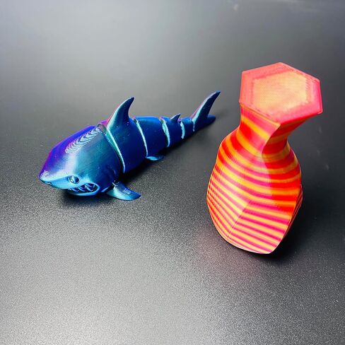 حزمة خيوط الطابعة المجنونة 2KG 2KG ، 4pcs TRI Color PLA ، 4pcs قوس قزح PLA خيوط ، تغيير الألوان بسرعة ، خيوط PLA متعددة الألوان 1.75 مم ± 0.02 مم ، 0.55 رطل * 8 in Kuwait