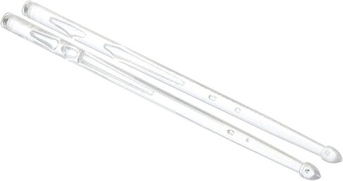 PATIKIL BRIGHT LED LID UP DRUMSTICK 5A Glow Plastic Drum Stick للبالغين للدرامز الموسيقية التمرين الأحمر الأزرق 1 in Saudi Arabia