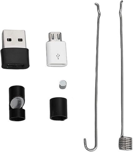 3 في 1 منظار USB ، قطر 7 مم كاميرا الأفعى الألياف البصرية للألياف البصرية للهاتف ، النوع C USB Microusb Borescope الكاميرا لفحص خط الأنابيب الميكانيكية الصناعية in Saudi Arabia