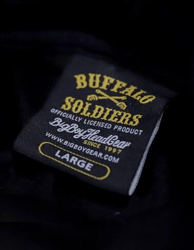 Big Boy Buffalo Soldiers S6 Mens Pulover Hoodie [Black]-ID#16346-15-225-0-0 in Kuwait