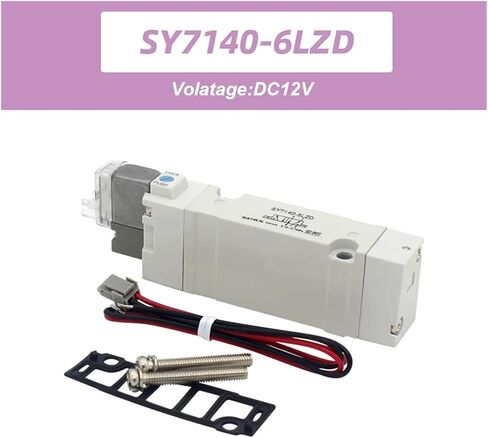 1 PCS Type Sy3000/5000/7000 Series 5-Wway Solenoid Valve Sy3140-5lzd Sy5140-5lzd Sy7140-5lzd (Sy5140-5lzd) in Saudi Arabia