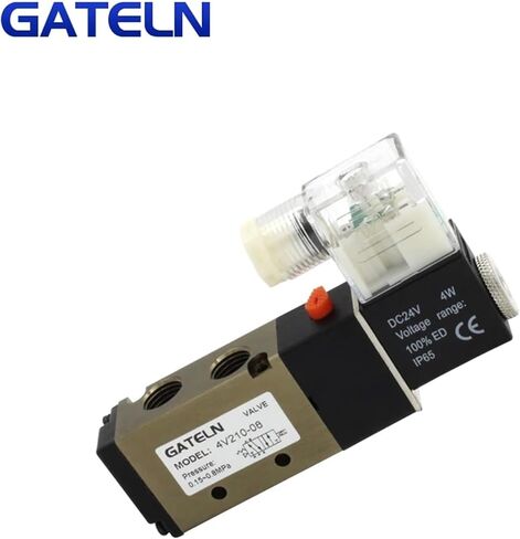 Valve solenoid coil 4V210-08 3V210-08 4V220-06/08 4V230C 2V025-06/08 3V1-06 Model 24VDC 12V DC 220V AC 110V AC 220V(200 series DC12V-01) in Saudi Arabia