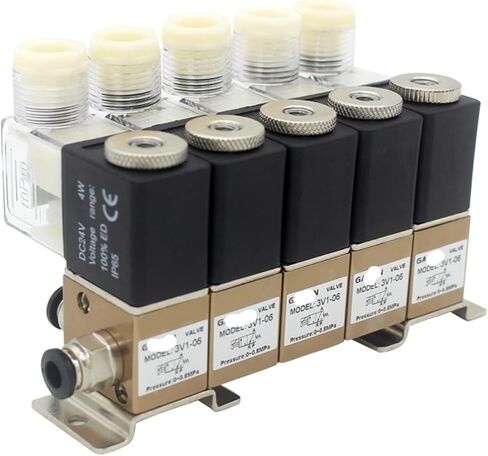3V1-06 3/2-way normally closed pneumatic solenoid valve combination positive and negative pressure universal control suction cup(AC110V 8mm fittings,6F) in Saudi Arabia