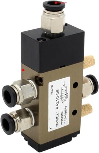 Single and double pneumatic valve 4A210-08/110-06/310-10 4A220-08 pneumatic small cylinder reversing valve pneumatic valve(10mm fittings) in Saudi Arabia