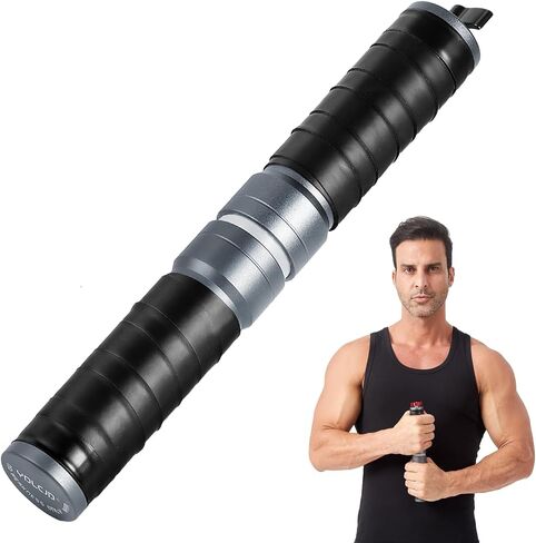 grip strength trainer, Adjustable Metal Design with Silicone Handle, Grip strength trainer Tool for Physical Therapy, Recovery（Black knob） in Saudi Arabia