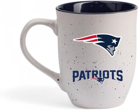 The Memory Company Officially Licensed NFL - New England Patriots 15oz Curved Speckle Mug in Saudi Arabia