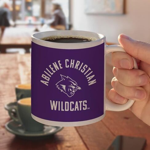 University of Michigan Wolverines Logo Ceramic Coffee Mug, Novelty Gift Mugs for Coffee, Tea and Hot Drinks, 11oz, White in Saudi Arabia