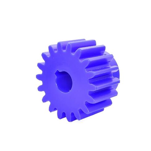 Pinion Hardware for Mechanical Rotation 1pcs Blue Nylon Spur Gear 3 Mold 15 Teeth Plastic Motor Spur Gear with Step Keyway Bore 14/15/16/18/20/22/24/25/28/30mm(30mm Keyway 8mm) in Kuwait