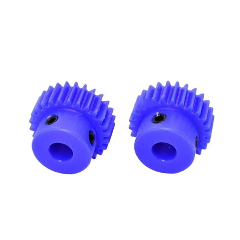Pinion Hardware for Mechanical Rotation 1pcs 15T-40T 1M Blue Nylon Spur Gear 15 16 18 20 22 24 25 26 28 30 32 33 35 36 38 40Teeth Plastic Motor Gear Bore 14mm(25 Teeth) in Kuwait
