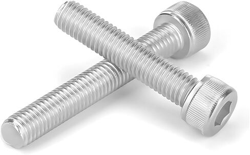 مسامير غطاء رأس M4 Socket ، مسامير M4 × 45 مم ، M4-0.7 × 45 ملم المسمار والترباس ، 304 من الفولاذ المقاوم للصدأ 18-8 ، المسمار آلة المقبس السداسي ، محرك سداسي ألن ، إنهاء مشرق ، مؤشر ترابط كامل ، unc ، 30pcs (M4x45-30) in Kuwait