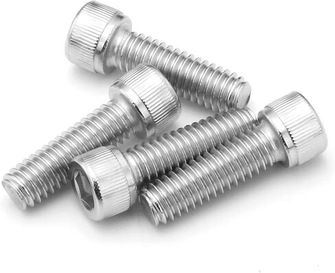 M4 Socket Head Cap Screws,M4×45mm Bolts,M4-0.7×45mm Screw and Bolt,304 Stainless Steel 18-8, Hex Socket Machine Screw, Allen Hex Drive, Bright Finish, Fully Thread, UNC,30Pcs (M4x45-30) in Saudi Arabia